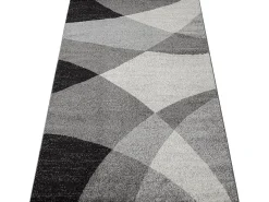 Alfombra Pearl Salón morno Corte contorno, Gris, 200 x 280 cm