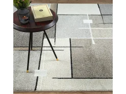 the carpet Alfombra Pearl Salón morno Pelo corto, , 200 x 280 cm Beige