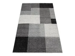 Alfombra Pearl Salón morno Geométrico, Gris, 160 x 220 cm