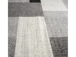 the carpet Alfombra De Salón^Alfombra Pearl Salón morno Geométrico, , 240 x 330 cm Gris