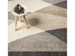 the carpet Alfombra De Salón^Alfombra Pearl Salón morno Corte contorno, , 140 x 200 cm Beige