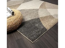 the carpet Alfombra De Salón^Alfombra Pearl Salón morno Corte contorno, , 140 x 200 cm Beige