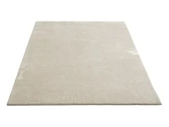 Alfombra pelo corto lavable antideslizante - Beige - 300 x 400 cm - RELAX