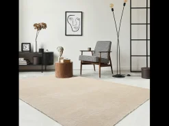 the carpet Alfombra De Salón^Alfombra pelo corto lavable antideslizante - - 80 x 300 cm - RELAX Beige