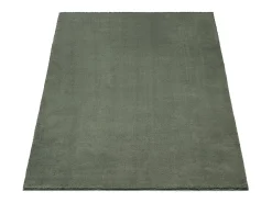 the carpet Alfombra De Salón^Alfombra pelo corto lavable antideslizante - Bosque - 80 x 150 cm - RELAX Verde
