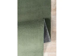 the carpet Alfombra De Salón^Alfombra pelo corto lavable antideslizante - Bosque - 140 x 200 cm - RELAX Verde