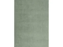 Discount the carpet Alfombra pelo corto lavable antideslizante - Verde - 200 x 280 cm - RELAX Verde claro