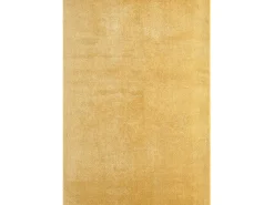 Alfombra pelo corto lavable antideslizante - Oro - 60 x 110 cm - RELAX