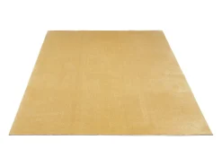 Alfombra pelo corto lavable antideslizante - Oro - 60 x 110 cm - RELAX