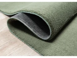 the carpet Alfombra De Salón^Alfombra pelo corto lavable antideslizante - Bosque - 240 x 340 cm - RELAX Verde