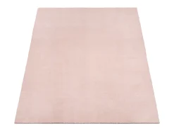 Alfombra pelo corto lavable antideslizante - Rosa - 240 x 340 cm - RELAX