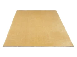 Alfombra pelo corto lavable antideslizante - Oro - 200 x 280 cm - RELAX