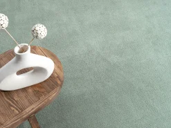 the carpet Alfombra De Salón|Alfombra Redonda^Alfombra pelo corto lavable antideslizante - Verde - 120 cm Redondo - RELAX Verde claro