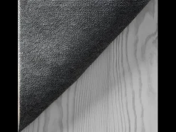 the carpet Alfombra pelo corto lavable antideslizante - Antracita - 120 cm Redondo - RELAX Gris antracita