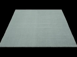 Alfombra pelo corto lavable antideslizante - Azul - 240 x 340 cm - RELAX