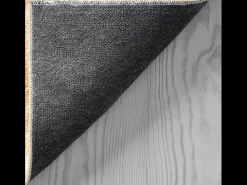 the carpet Alfombra De Salón|Alfombra Redonda^Alfombra pelo corto lavable antideslizante - Oro - 120 cm Redondo - RELAX Dorado