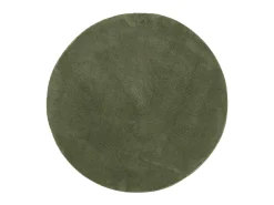 Alfombra De Salón|Alfombra Redonda^Alfombra pelo corto suave lavable HUARTE bosque Ø 80 cm ES64134 Verde