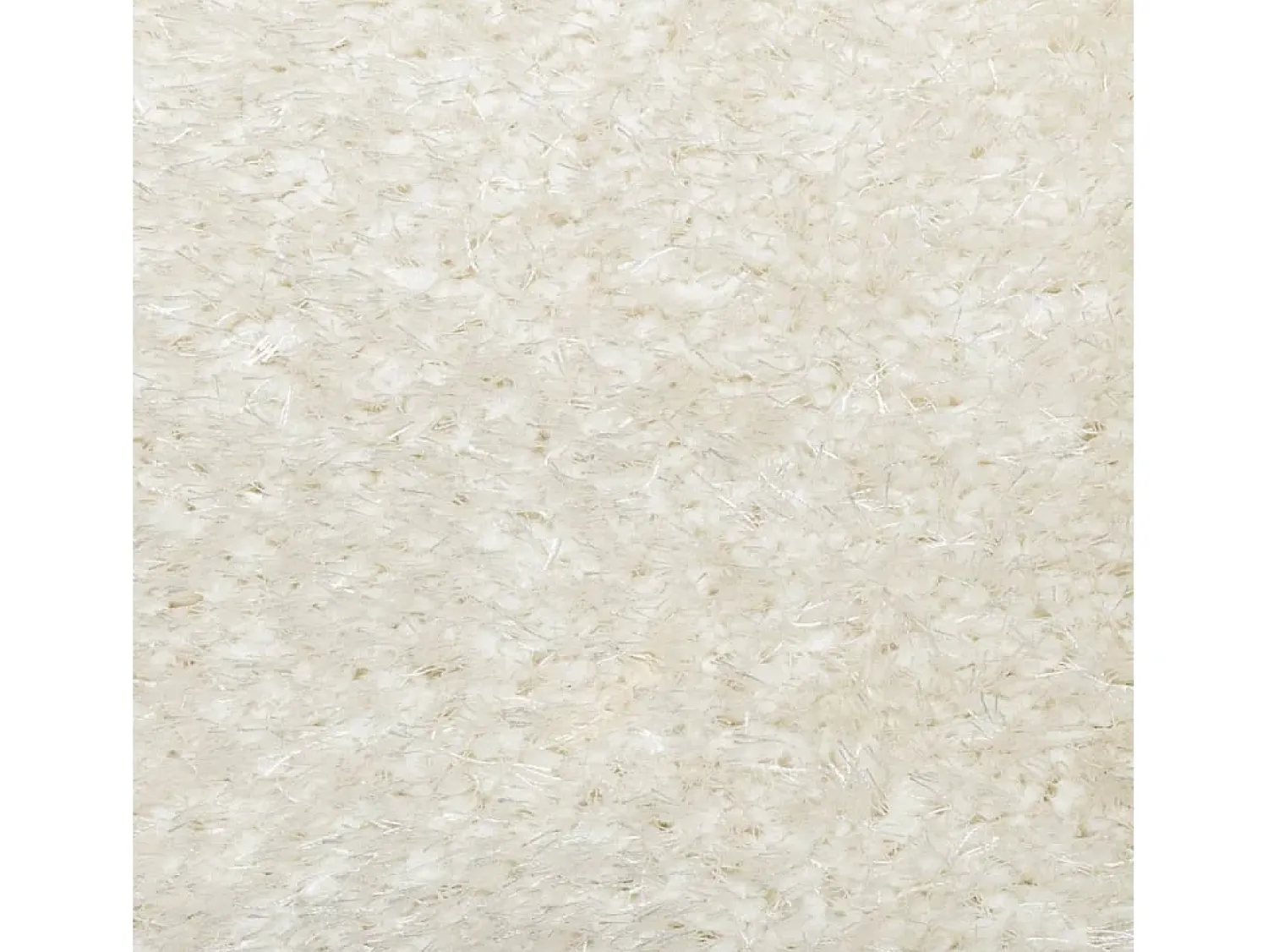 Clicnbuy Alfombra Redonda^Alfombra pelo largo aspecto brillante ISTAN Ø 160 cm Crema