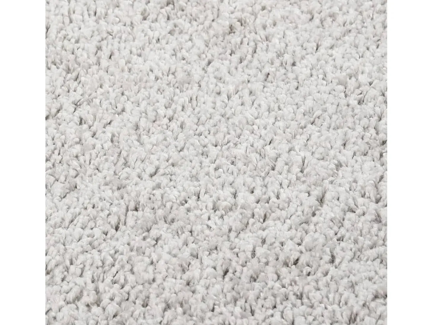 Alfombra peluda antideslizante gris claro 120x170 cm ES77523