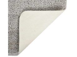 Best Alfombra peluda antideslizante 140x200 cm ES46304 Gris claro