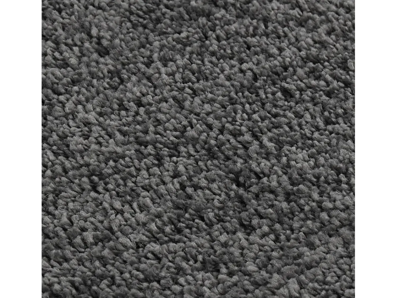 Sale Alfombra peluda antideslizante oscuro 140x200 cm ES54344 Gris