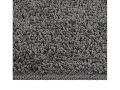 Discount Clicnbuy Alfombra peluda antideslizante oscuro 200x290 cm Gris