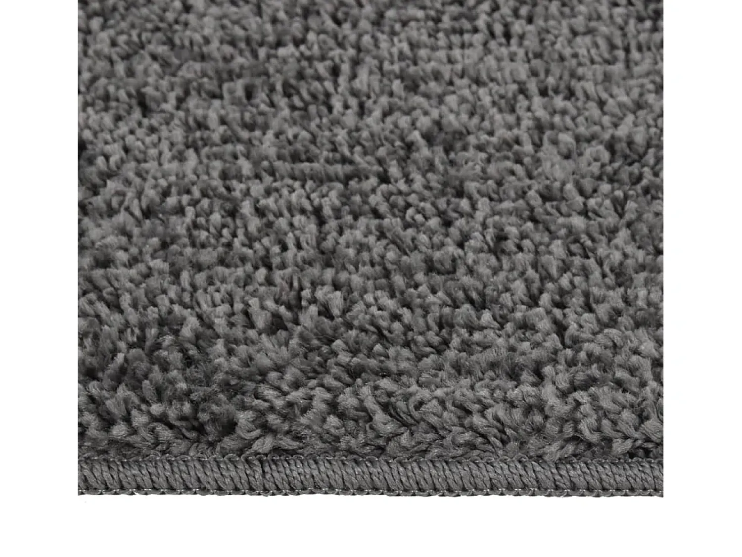 Discount Clicnbuy Alfombra peluda antideslizante oscuro 200x290 cm Gris