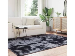 Alfombra De Cocina^Alfombra peluda NAVARRA oscuro 160x230 cm Gris