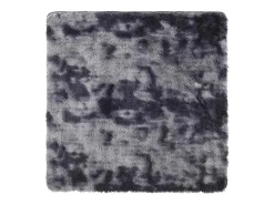 Alfombra De Cocina|Alfombra Redonda^Alfombra peluda NAVARRA oscuro 160x160 cm Gris