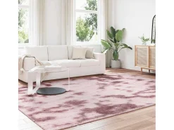 Best Alfombra peluda NAVARRA Polvo 240x340 cm Rosa