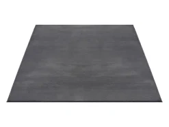Alfombra piel sintética suave lavable - Antracita - 140 x 200 cm - COSY