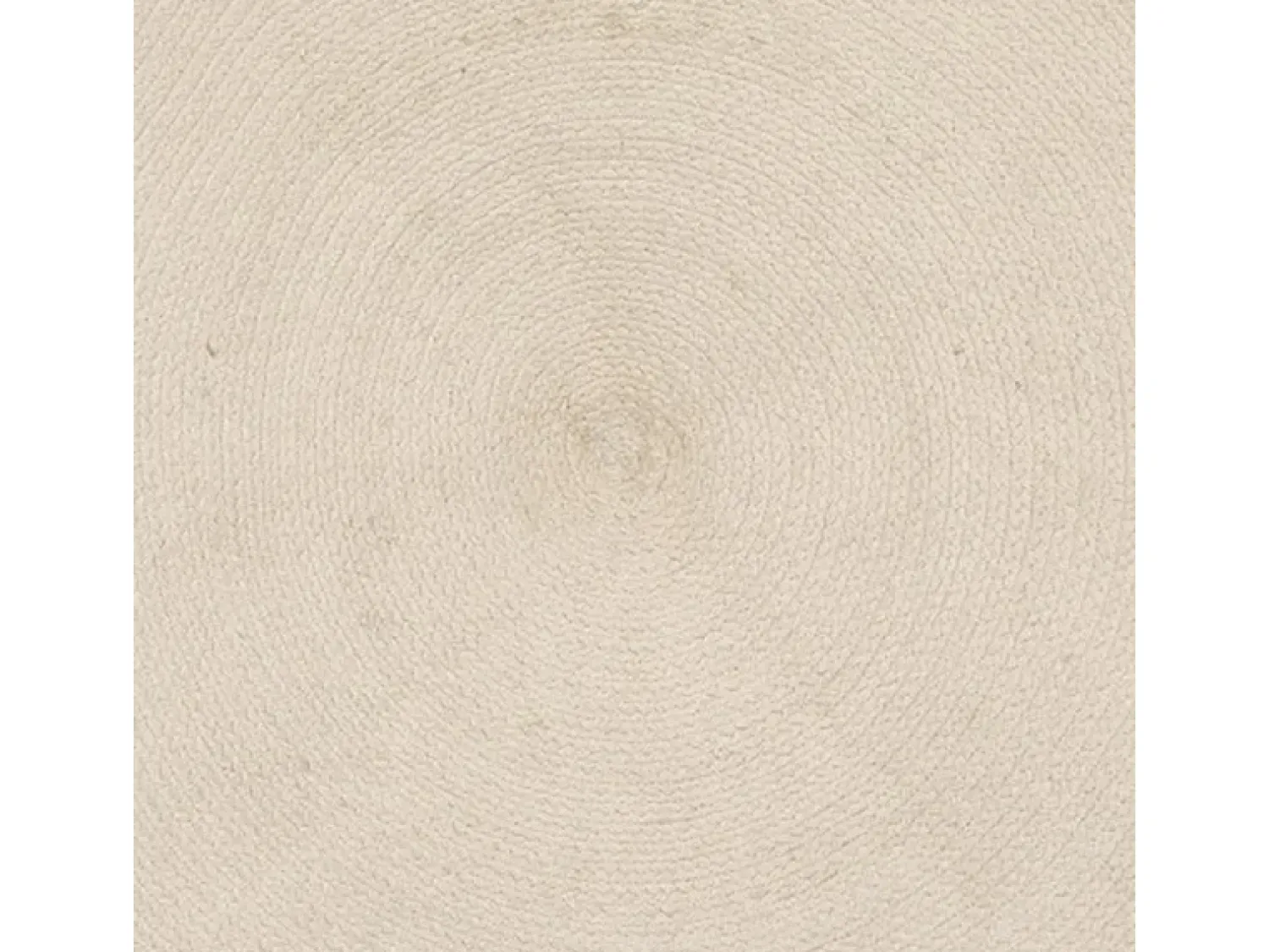 Atmosphera for Kids Alfombra pompon algodón 90x90cm Beige