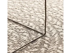 Discount Alfombra PP color crema Blanco