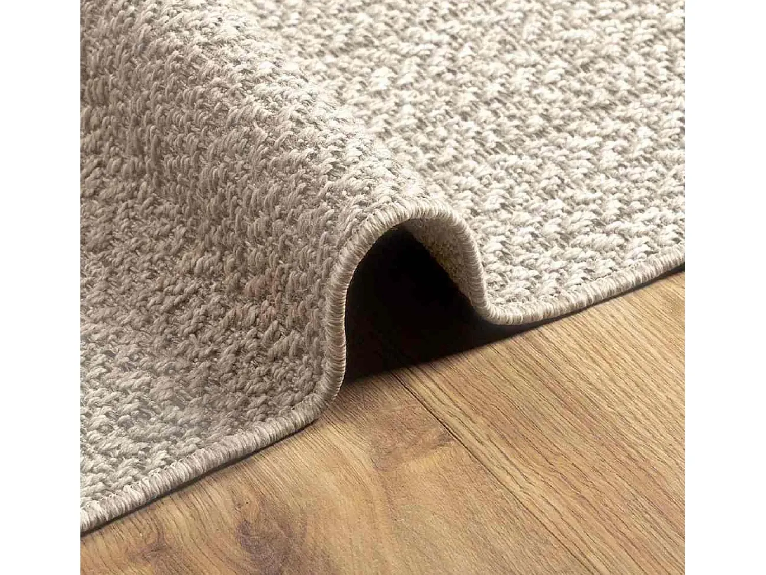 Discount Alfombra PP color crema Blanco
