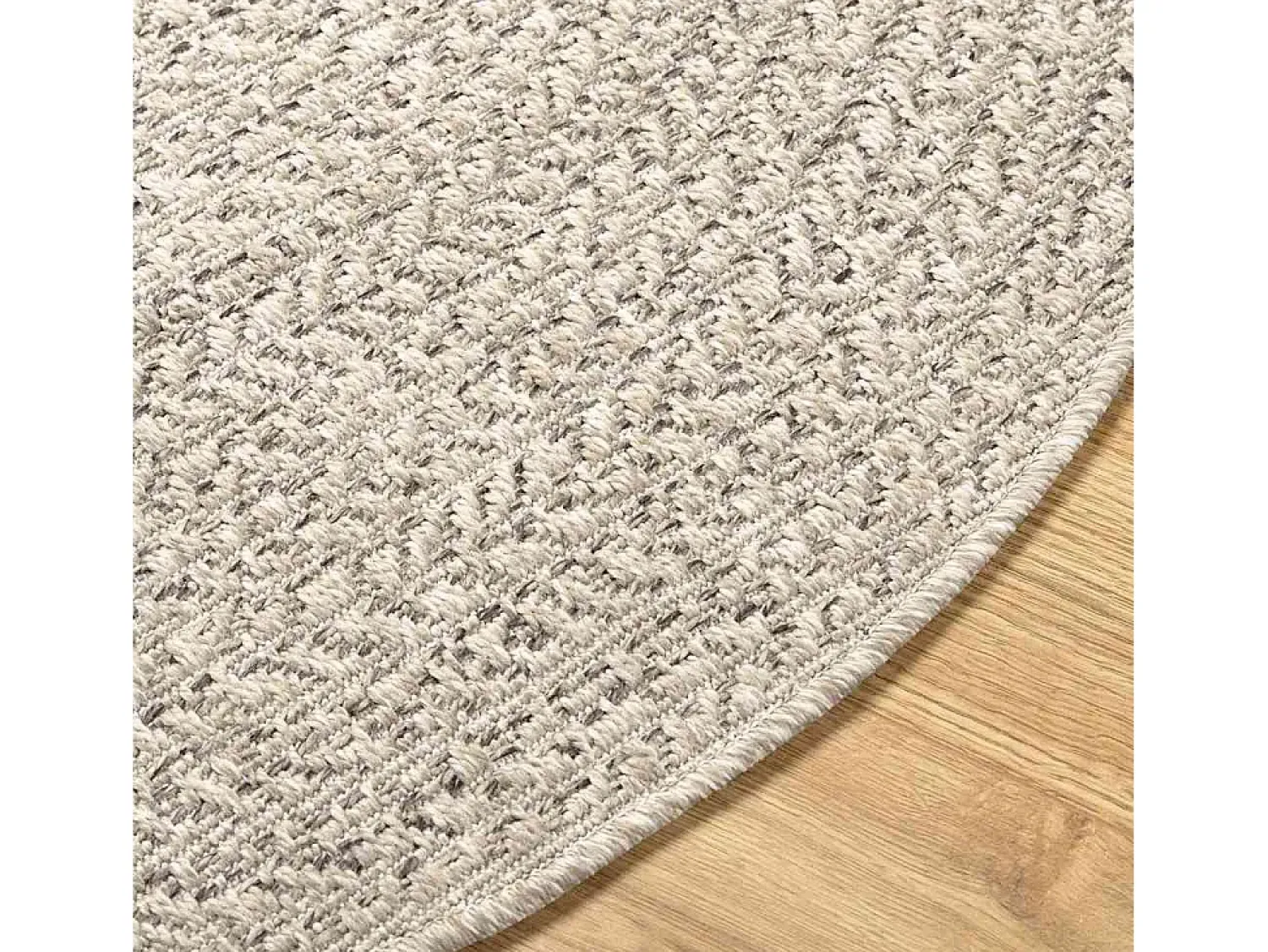Discount Alfombra PP color crema Blanco