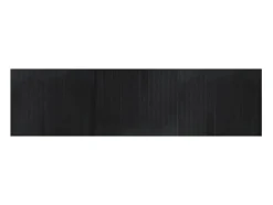 Sale Clicnbuy Alfombra rectangular bambú 80x300 cm Negro