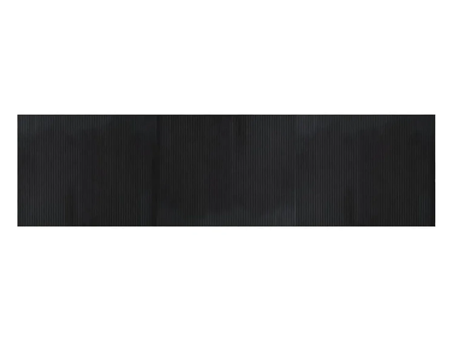 Sale Clicnbuy Alfombra rectangular bambú 80x300 cm Negro