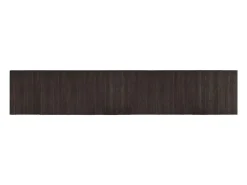 New Clicnbuy Alfombra rectangular bambú marrón oscuro 60x300 cm Marru00f3n