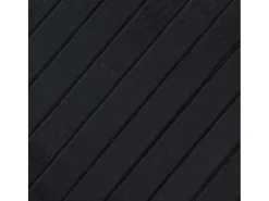Discount Clicnbuy Alfombra rectangular bambú 70x200 cm Negro
