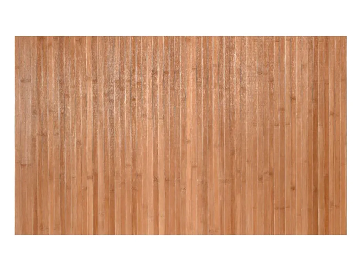 Discount Clicnbuy Alfombra rectangular bambú color natural 60x100 cm Marru00f3n