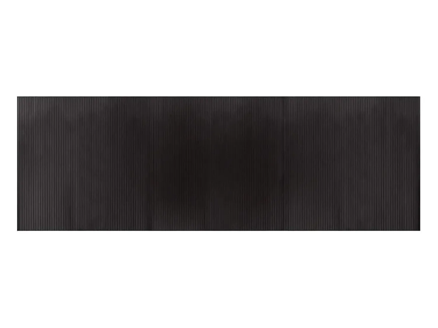 Hot Clicnbuy Alfombra rectangular bambú marrón oscuro 100x300 cm Marru00f3n