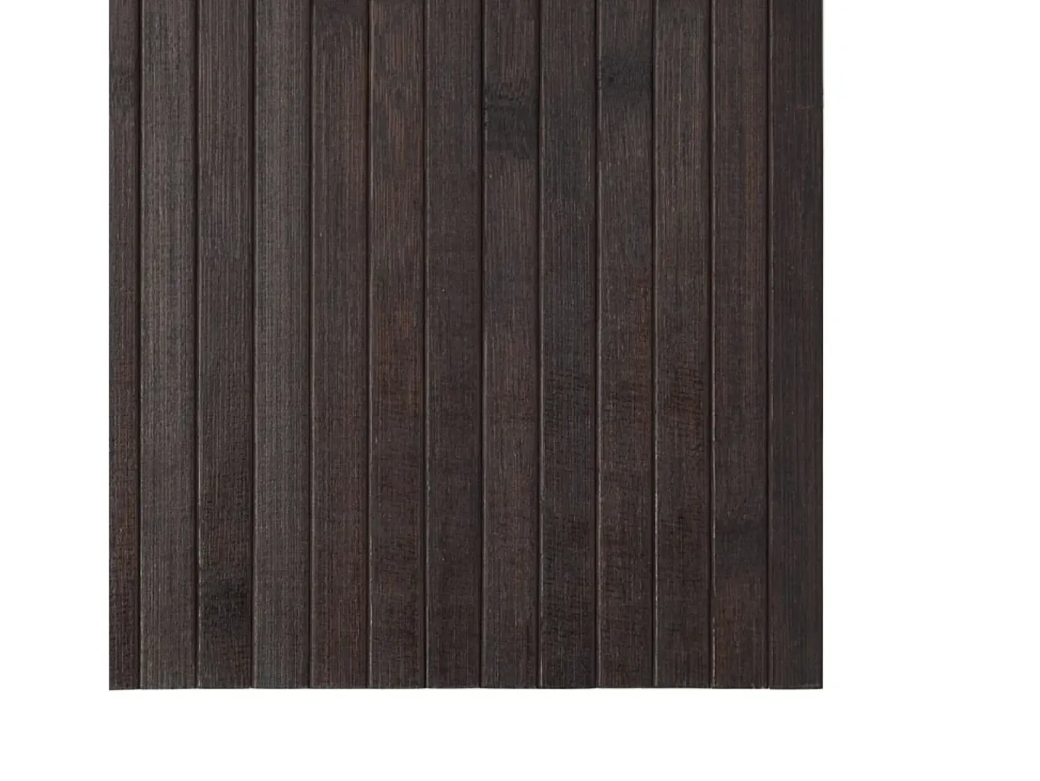 Hot Clicnbuy Alfombra rectangular bambú marrón oscuro 100x300 cm Marru00f3n