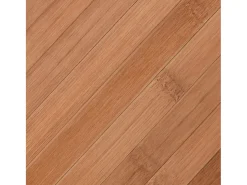 Discount Clicnbuy Alfombra rectangular bambú color natural 60x300 cm Marru00f3n