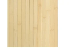 Online Clicnbuy Alfombra rectangular bambú color natural claro 70x100 cm Beige