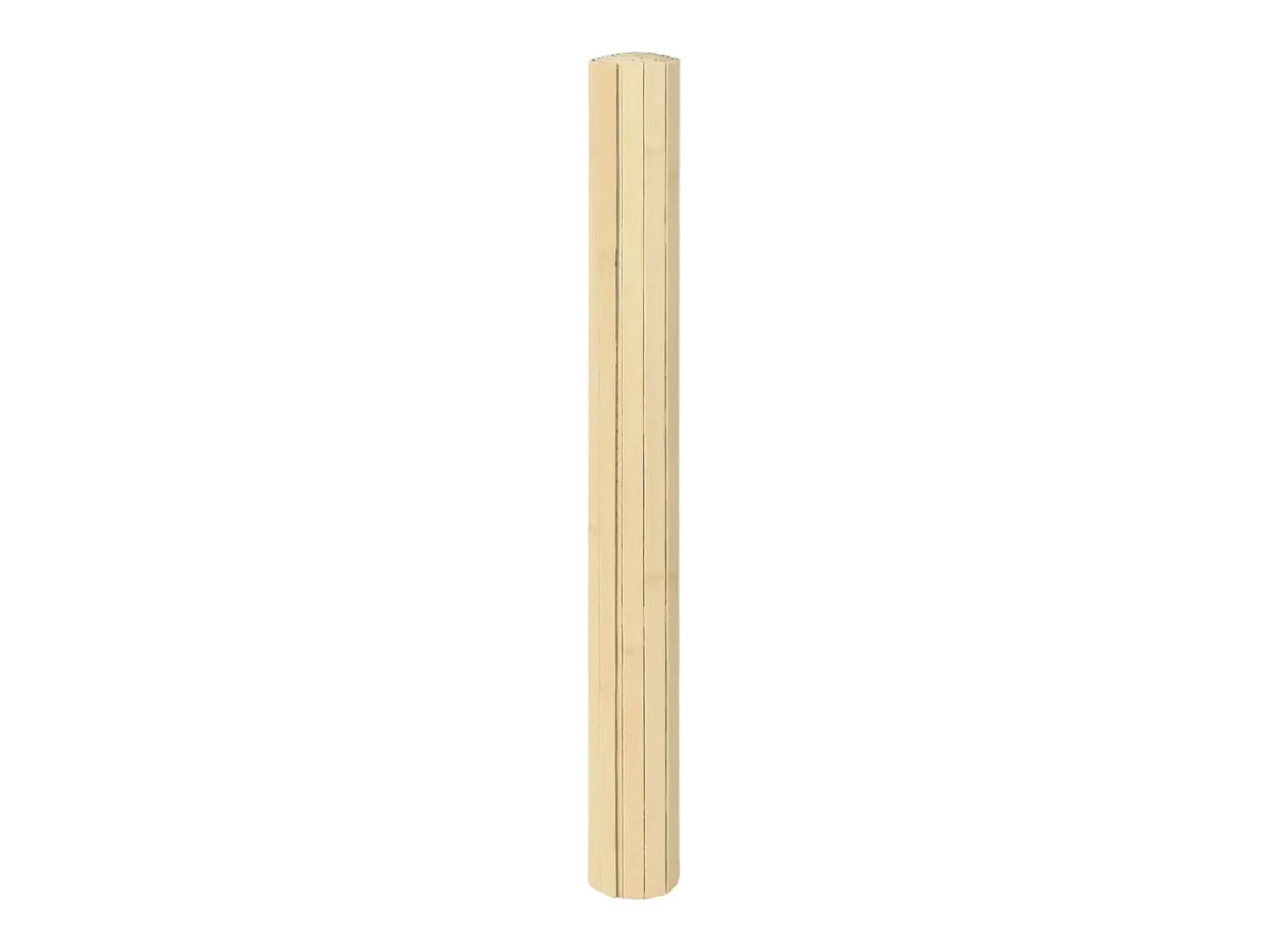 Online Clicnbuy Alfombra rectangular bambú color natural claro 70x100 cm Beige