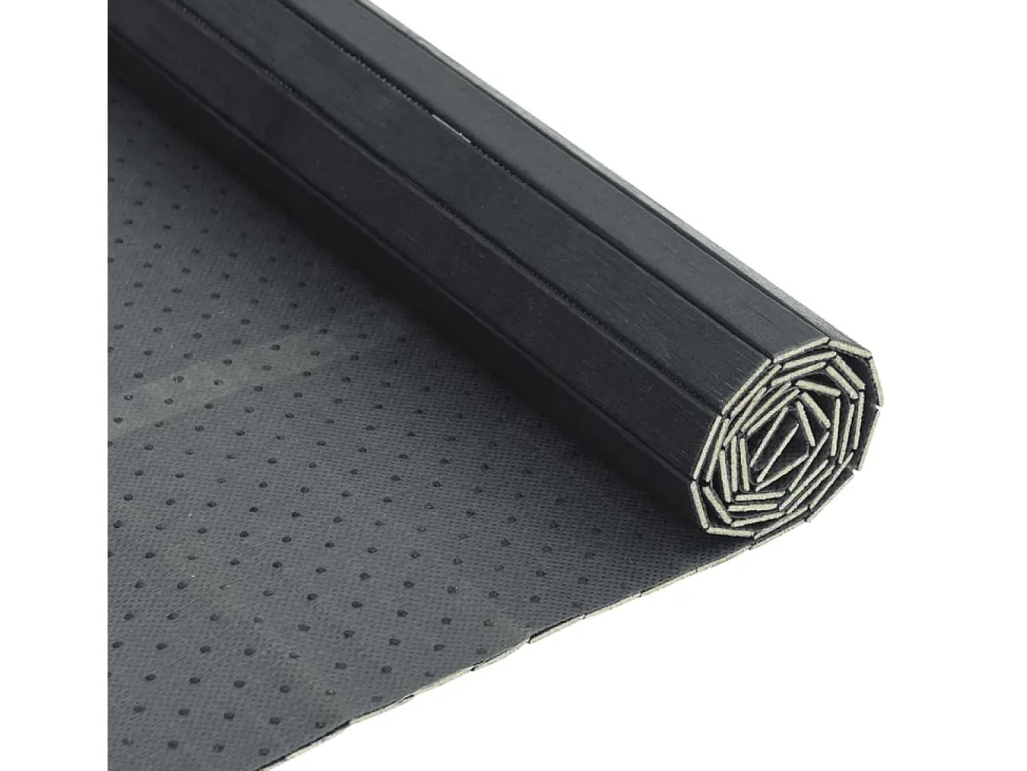 Sale Clicnbuy Alfombra rectangular bambú 100x300 cm Gris