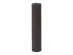 Online Clicnbuy Alfombra rectangular bambú marrón oscuro 100x300 cm Marru00f3n