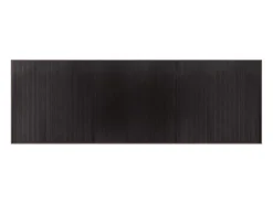 Online Clicnbuy Alfombra rectangular bambú marrón oscuro 100x300 cm Marru00f3n