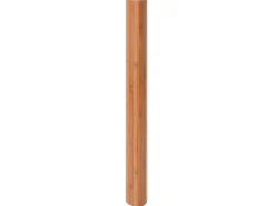 Discount Clicnbuy Alfombra rectangular bambú color natural 100x500 cm Marru00f3n