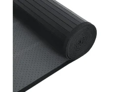 Online Clicnbuy Alfombra rectangular bambú 70x1000 cm Negro